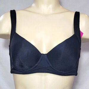 Dr. Rey's Bra Molded Cup Comfort Bra Convertible Underwire Bra 34B Black  New wi